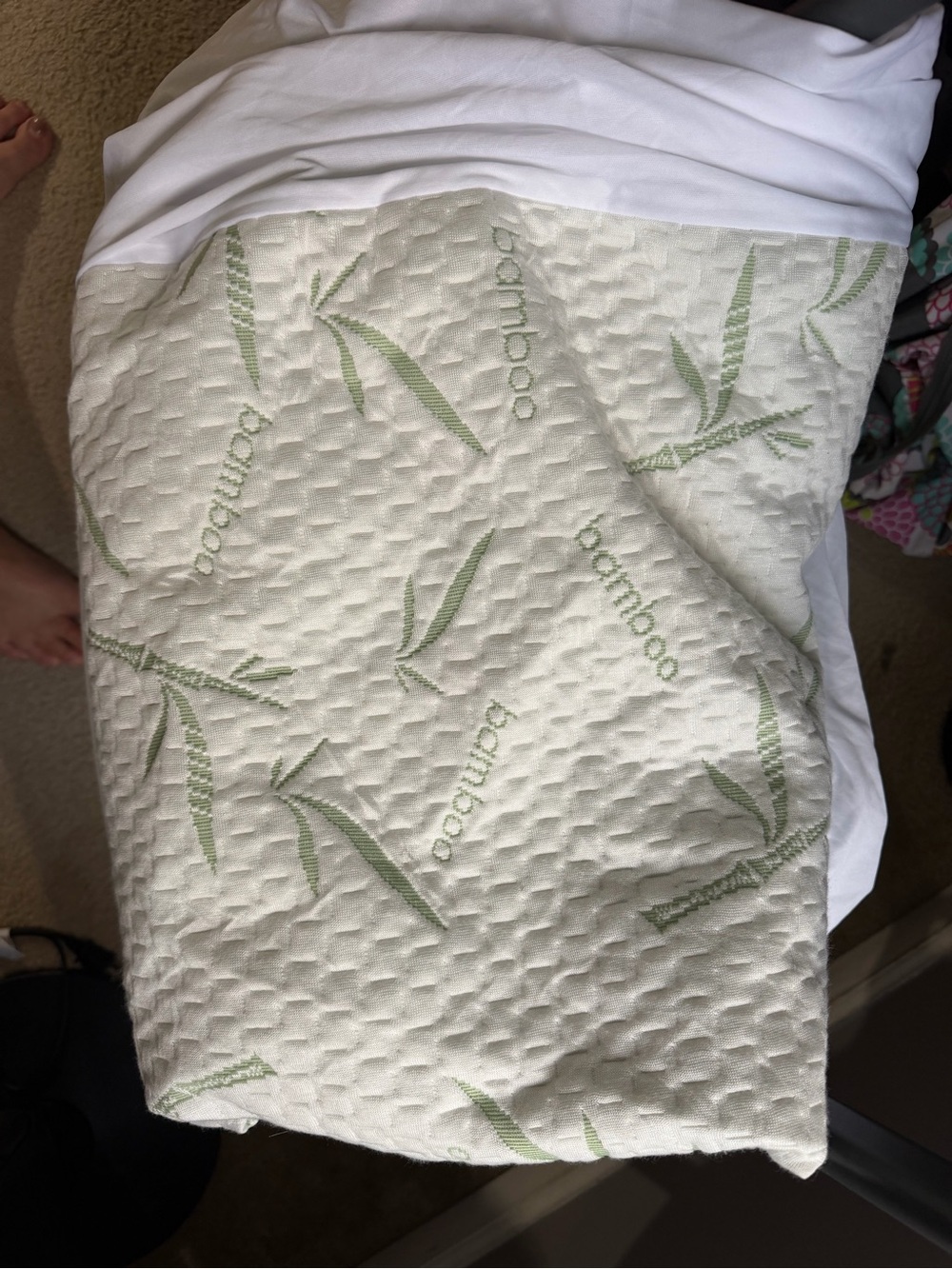 Rayon Bamboo TwinXL Size Mattress Protector, Waterproof TwinXL Mattress Pad